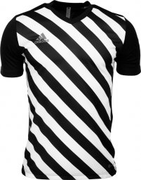  Adidas Koszulka dla dzieci adidas Entrada 22 Graphic Jersey czarno-biała HF0123 116cm