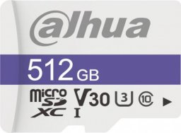 Karta Dahua Technology TF-C100 MicroSDXC 512 GB Class 10 U3 V30 (TF-C100/512GB)