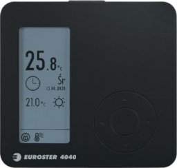  Euroster przewodowy regulator 4040, kolor czarny E4040B