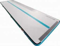 Master Dmuchany materac gimnastyczny Airtrack S-Pro 600 cm x 150 cm x 10 cm szary