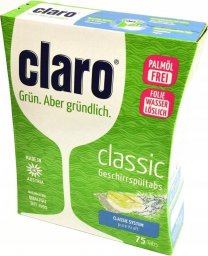  Claro Claro Classic ekologiškos indaplovių tabletės, 75 vnt.