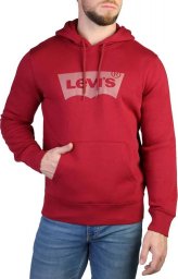  Levi`s Bluzy marki Levis model 38424_GRAPHIC kolor Czerwony. Odzież Męskie. Sezon: Cały rok S