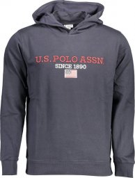  U.S. Polo BLUZA US POLO BEZ ZAMKA NIEBIESKA MĘSKA XL