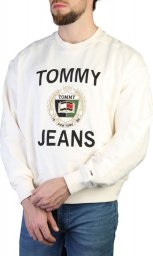  Tommy Hilfiger Bluzy marki Tommy Hilfiger model DM0DM16376 kolor Biały. Odzież Męskie. Sezon: Wiosna/Lato XS EU