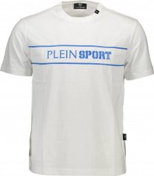  Plein Sport T-SHIRT MĘSKI Z KRÓTKIM RĘKAWEM PLEIN SPORT BIAŁY S