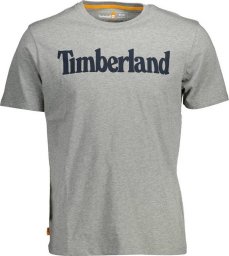  Timberland T-SHIRT MĘSKI Z KRÓTKIM RĘKAWEM TIMBERLAND SZARY 2XL