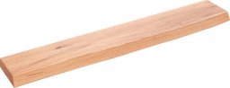 vidaXL vidaXL Półka, jasnobrązowa, 60x10x2 cm, lakierowane lite drewno dębowe