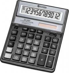 Kalkulator Eleven Czarny, biurkowy, 12 miejsc (SDC-888XBK)