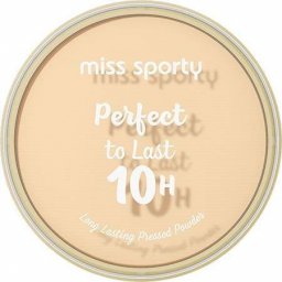  Miss Sporty MISS SPORTY_Perfect To Last 10H matujący puder do twarzy 050 Transparent 9g