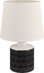 Lampa stołowa STRUHM Lampka stołowa TOPIK E14 WHITE/BLACK
