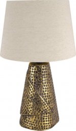 Lampa stołowa STRUHM Lampka stołowa MAGDA E27 GOLD / BEIGE