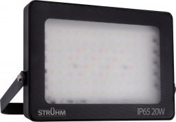 Naświetlacz STRUHM Naświetlacz LED TABLET LED 20W BLACK RGBW