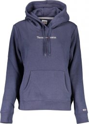  Tommy Hilfiger BLUZA TOMMY HILFIGER BEZ ZAMKA DAMSKA NIEBIESKA L