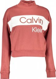  Calvin Klein CALVIN KLEIN BLUZA BEZ ZAMKA DAMSKA CZERWONA XL
