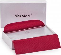  Vermari Skórzany metaliczny duży damski portfel VerMari NoSize