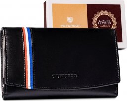 Peterson Duży portfel damski z systemem RFID Protect NoSize
