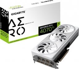 Karta graficzna Gigabyte GeForce RTX 4070 Ti Aero OC V2 12GB GDDR6X (GV-N407TAERO OCV2-12GD)