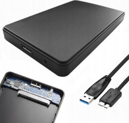 Kieszeń Verk Group OBUDOWA DYSKU KIESZEŃ HDD SSD 2,5'' USB 3.0 SATA