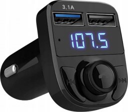 Transmiter FM Verk Group TRANSMITER FM SD MP3 BLUETOOTH ŁADOWARKA 2xUSB