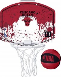  Wilson Wilson NBA Team Chicago Bulls Mini Hoop WTBA1302CHI Czerwone One size