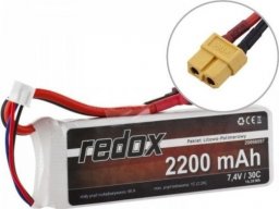 REDOX Pakiet Akumulator LiPo 7,4V 2200mAh 30c