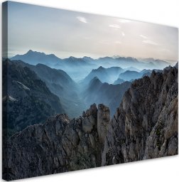  Feeby Obraz na płótnie,  Góry krajobraz pejzaż 100x70 100x70