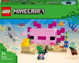  LEGO Minecraft Dom aksolotla (21247)