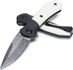  Buck Knives Buck PARADIGM IVORY G10 DAMASCUS 590IVSLE Limited Edition