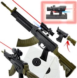  tomdorix Karabin Snajperka Na Kulki 6mm. AK13+Celownik Laser, Replika