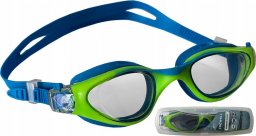  Crowell Okulary pływackie dla dzieci Crowell GS23 Splash niebieko-zielone