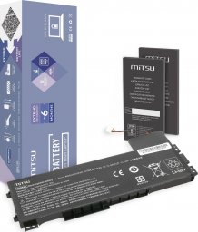 Bateria Mitsu Bateria VV09XL 808452-001 do HP Zbook 15 G3 15 G4
