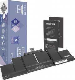 Bateria Mitsu Bateria A1494 MacBook Pro 15 Retina A1398 2013/14