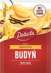  Delecta Budyń waniliowy DELECTA bez cukru 40 g