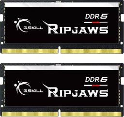 Pamięć do laptopa G.Skill Ripjaws, SODIMM, DDR5, 32 GB, 4800 MHz, CL34 (F5-4800S3434A16GX2-RS)