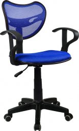 Krzesło biurowe Chiccot Fotel biurowy wentylowany obrotowy Model: PS89 Kolor: Niebieski