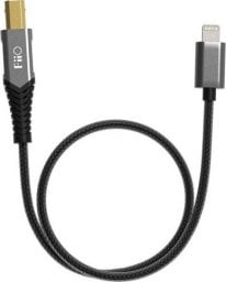 Kabel USB FiiO USB-B - Lightning 0.5 m Czarny (6953175730873)