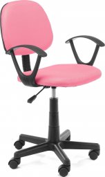 Krzesło biurowe Fabryka Mebli Akord Fotel dziecięcy FD-3 materiałowy - Różowy