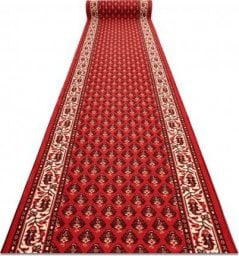  Dywany Łuszczów CHODNIK PODGUMOWANY INKO czerwony 120cm, 120x430 cm