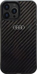  Audi Audi Carbon Fiber iPhone 14 Pro 6.1" czarny/black hardcase AU-TPUPCIP14P-R8/D2-BK