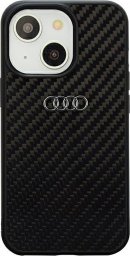  Audi Audi Carbon Fiber iPhone 14 6.1" czarny/black hardcase AU-TPUPCIP14-R8/D2-BK