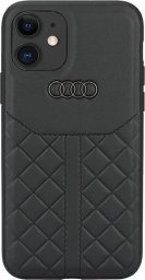  Audi Audi Genuine Leather iPhone 11 / Xr 6.1" czarny/black hardcase AU-TPUPCIP11R-Q8/D1-BK
