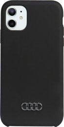 Audi Audi Silicone Case iPhone 11 / Xr 6.1" czarny/black hardcase AU-LSRIP11-Q3/D1-BK