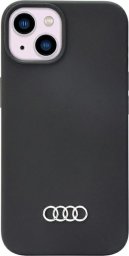  Audi Audi Silicone Case iPhone 14 6.1" czarny/black hardcase AU-LSRIP14-Q3/D1-BK