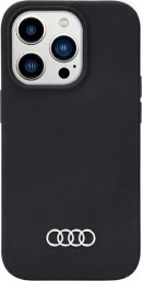  Audi Audi Silicone Case iPhone 14 Pro Max 6.7" czarny/black hardcase AU-LSRIP14PM-Q3/D1-BK