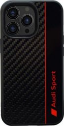  DefaultBrand Audi Carbon Fiber iPhone 13 Pro Max 6.7" czarny/black hardcase AUS-TPUPCIP13PM-R8/D1-BK