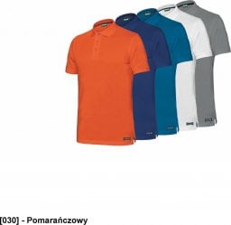  INDUSTRIAL STARTER IS-08185 - Koszulka polo CAPRI ze 100% bawełny - pomarańczowy M