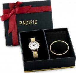 Zegarek Pacific ZEGAREK DAMSKI PACIFIC X6172 - KOMPLET PREZENTOWY (ZY665A)