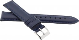 JVD Skórzany pasek do zegarka 16 mm JVD R41309-16 granatowy