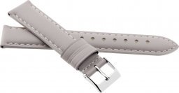 JVD Skórzany pasek do zegarka 14 mm JVD R41314-14 szary