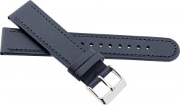 JVD Skórzany pasek do zegarka 20 mm R41609-20 granatowy